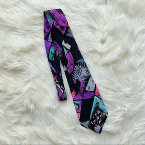 ❤️GITANO❤️Auth 1980’s Signature Menswear Tie
